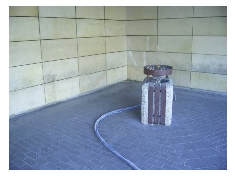 Carrefour Wileńska - widok po wykonaniu czyszczenia elewacji i posadzki