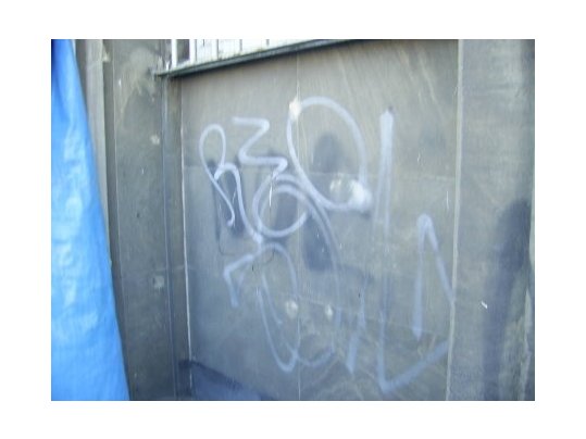 Graffiti na piaskowcu