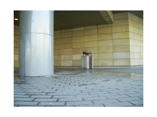 Elewacja i posadzka po wykonaniu czyszczenia